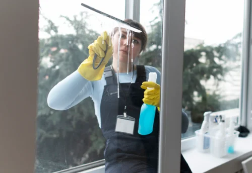 Nettoyage de vitres intérieures et extérieures à Thénezay